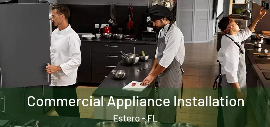 Commercial Appliance Installation Estero - FL