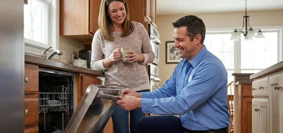 Dishwasher Latch Handle Replacement in Estero