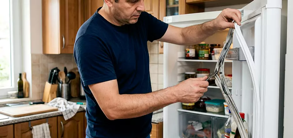 Replace Worn Refrigerator Seal in Estero