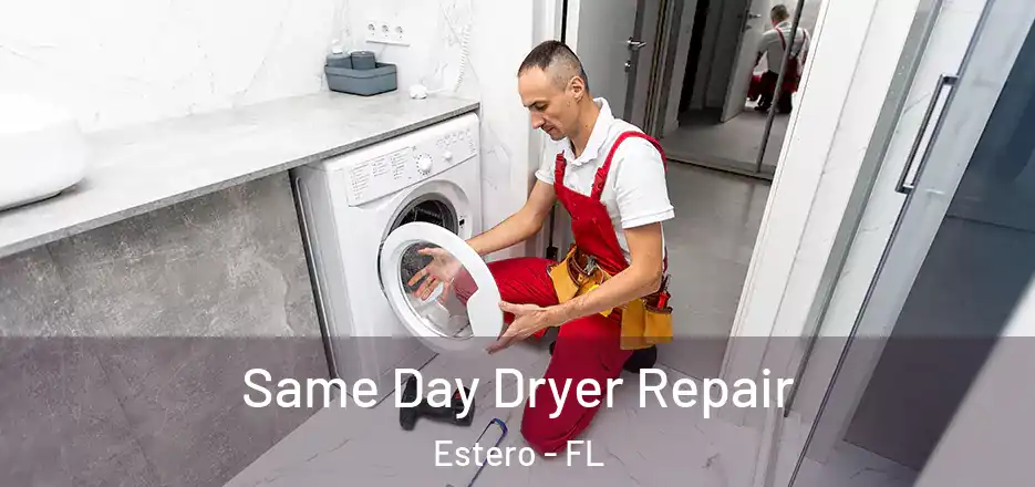 Same Day Dryer Repair Estero - FL